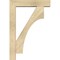 Ekena Millwork Westlake Block Rough Sawn Bracket w/ Offset Brace, Douglas Fir, 6"W x 26"D x 38"H BKT0604X26X38WTL05RDF - alternate 3